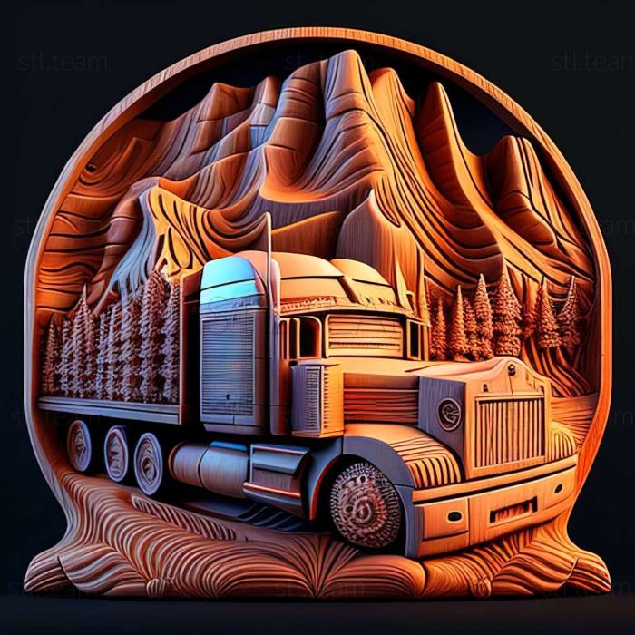 3D модель Гра Truck Simulator pro 2 (STL)